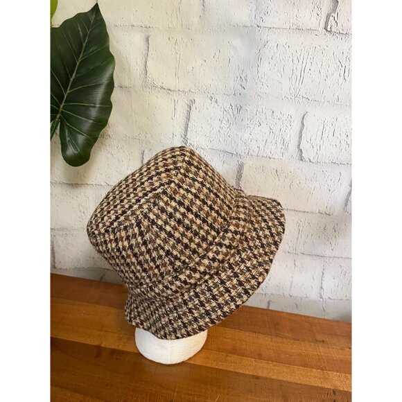Vintage Harris Tweed wool bucket hat, Sherlock Holmes hat - Picture 5 of 9